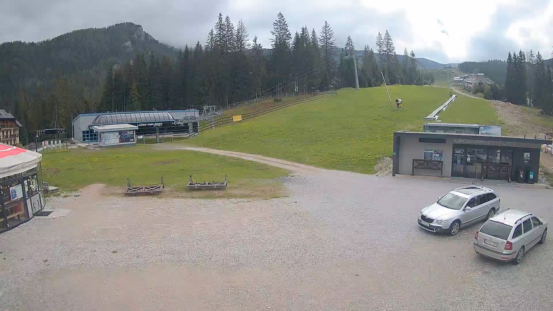 Jasna webcam - Luchky ski station 943 m.