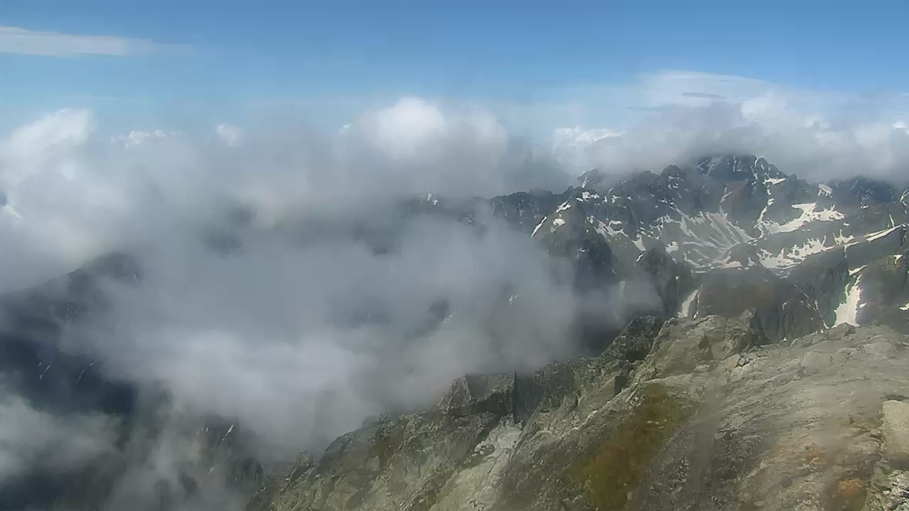 Tatranska Lomnica webcam - Lomnicki Štit 2.634 m